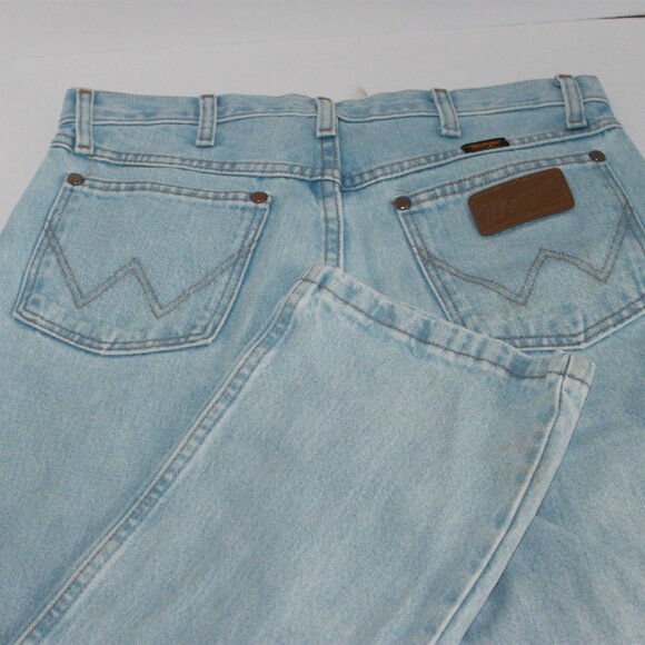 Wrangler White Washed Jeans Bootcut Men's 30x34 - Picture 4 of 14